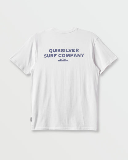 Quick Silver Qs Surf Company Classic T-shirt - White