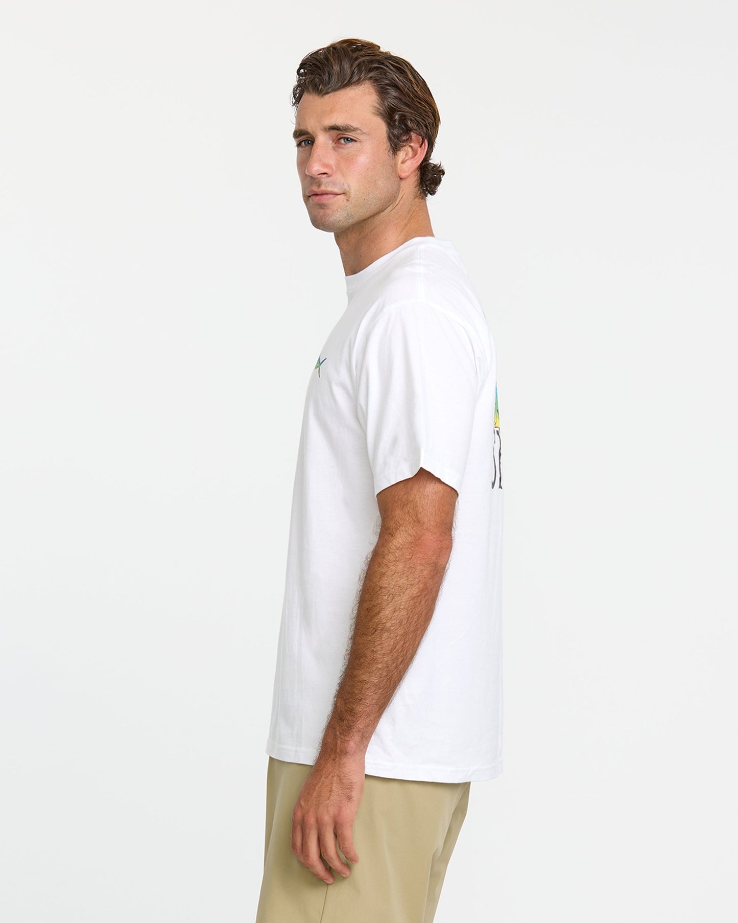 Quick Silver Waterman Quik Hook Classic T-shirt - White