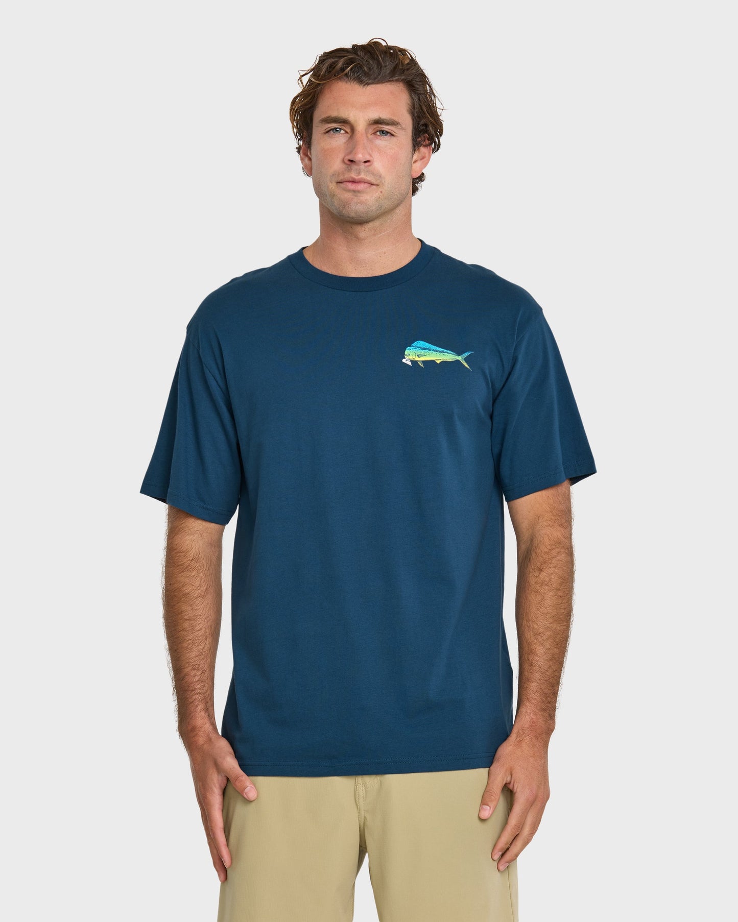 Quick Silver Waterman Quik Hook Classic T-shirt - Wave