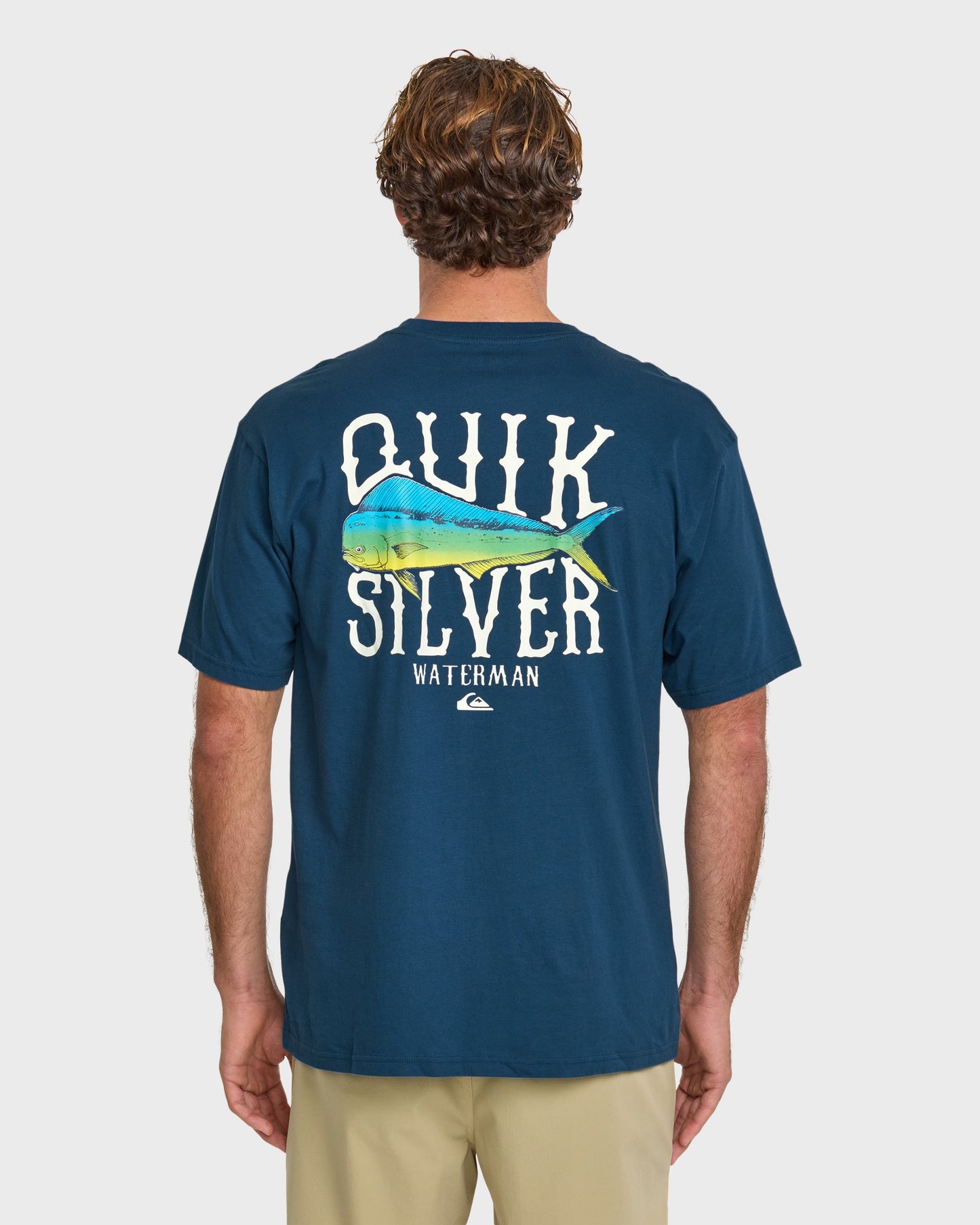Quick Silver Waterman Quik Hook Classic T-shirt - Wave