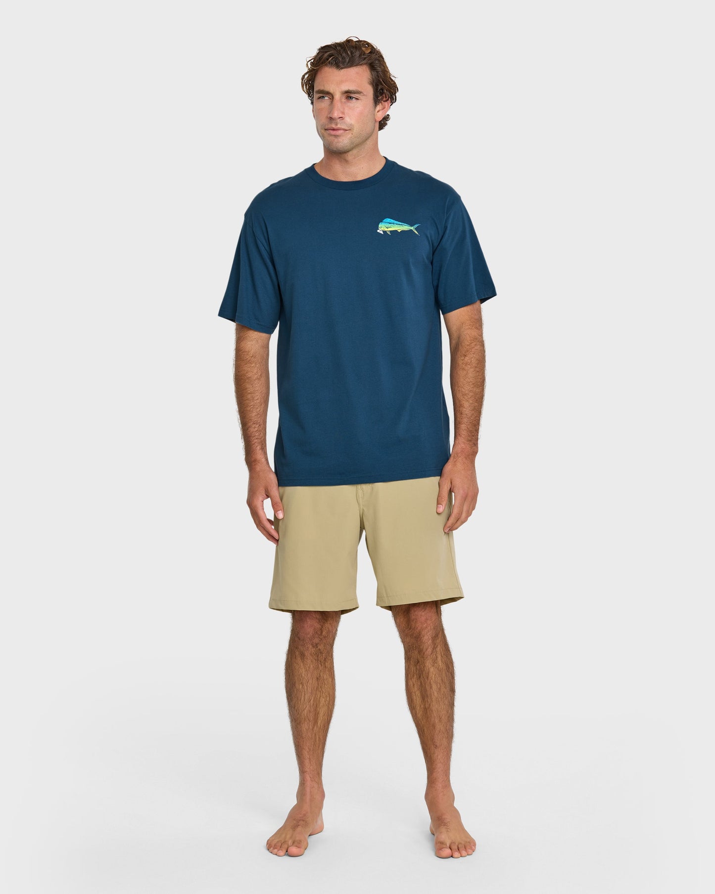 Quick Silver Waterman Quik Hook Classic T-shirt - Wave
