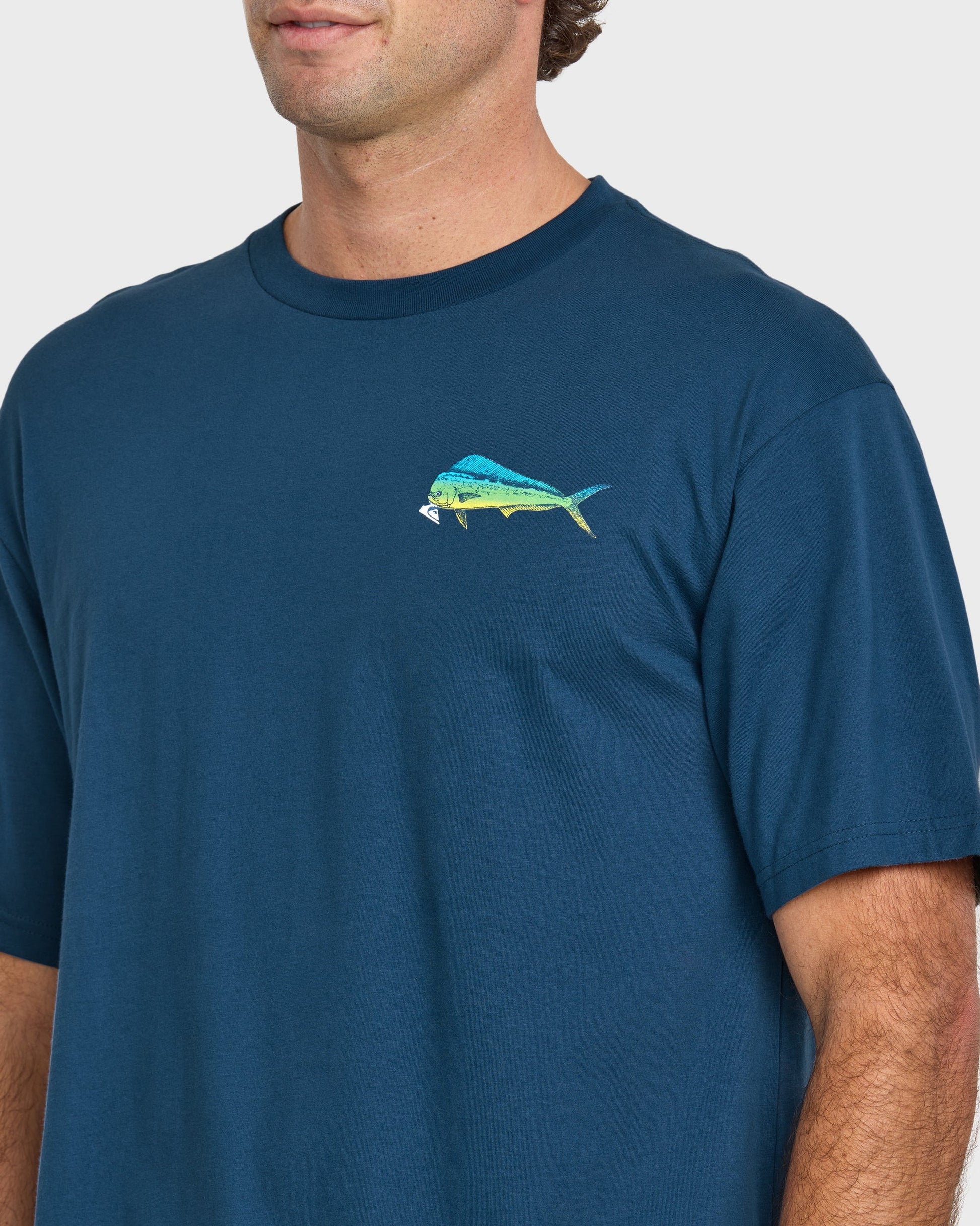Quick Silver Waterman Quik Hook Classic T-shirt - Wave