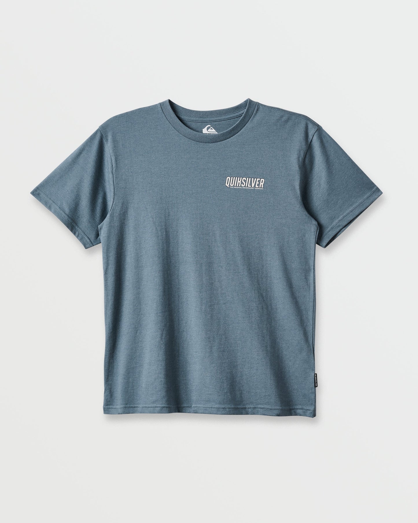 Quick Silver Ride Side Up Classic T-shirt - China Blue Heather