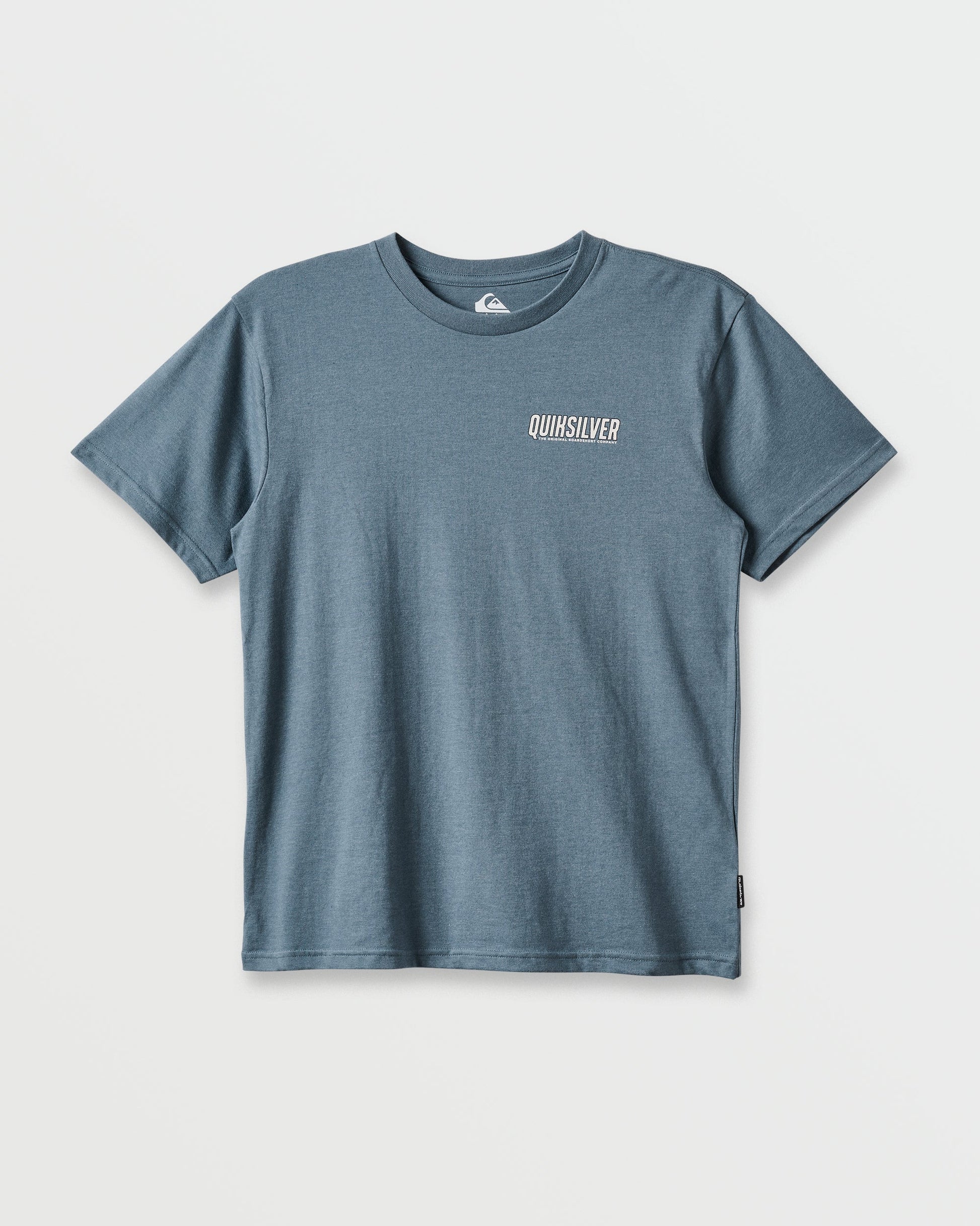 Quick Silver Ride Side Up Classic T-shirt - China Blue Heather
