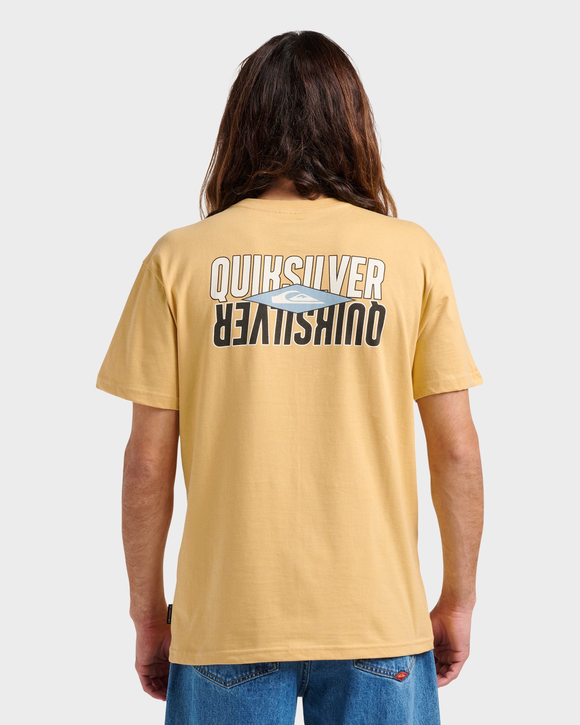 Quick Silver Ride Side Up Classic T-shirt - Rattan Heather
