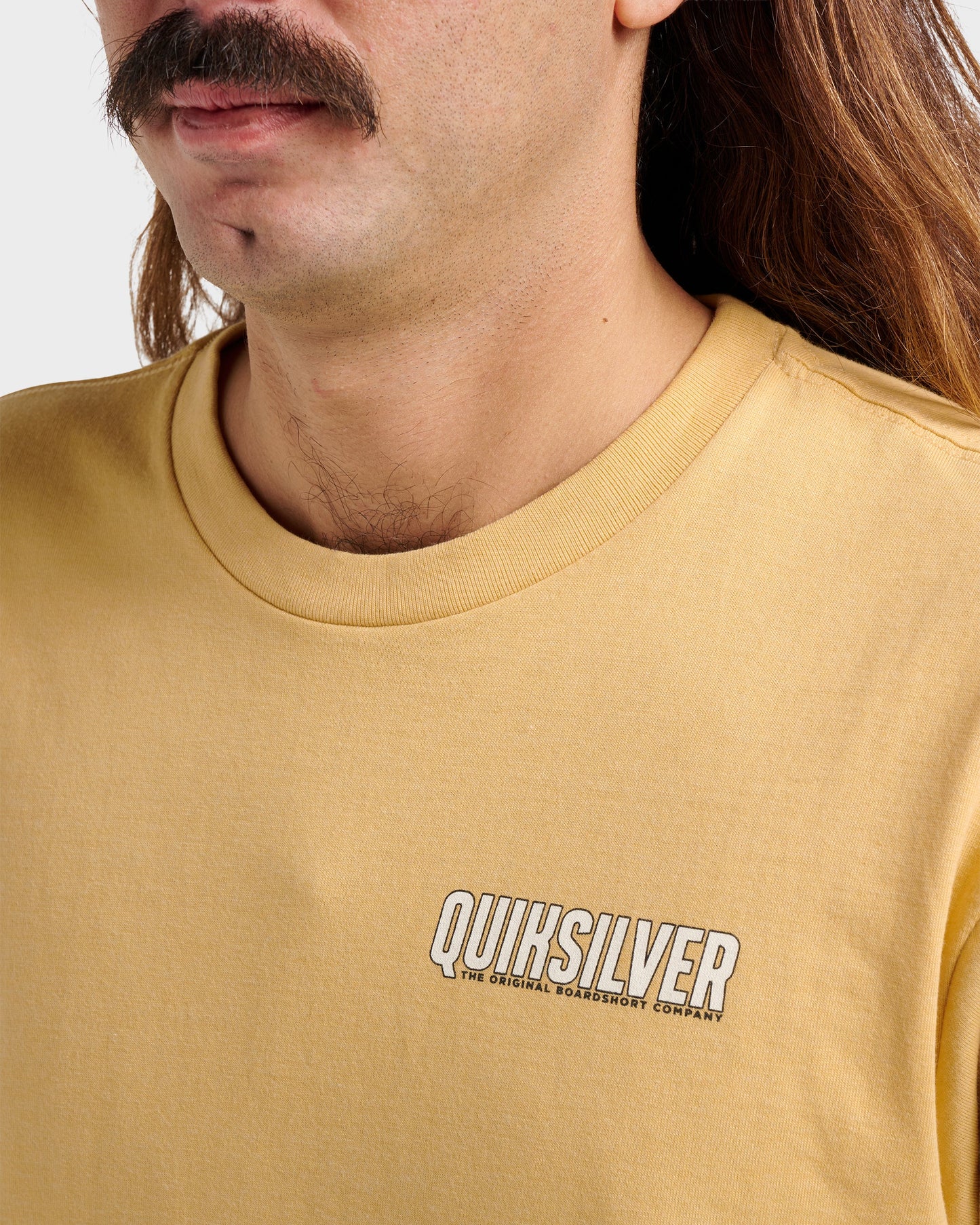 Quick Silver Ride Side Up Classic T-shirt - Rattan Heather