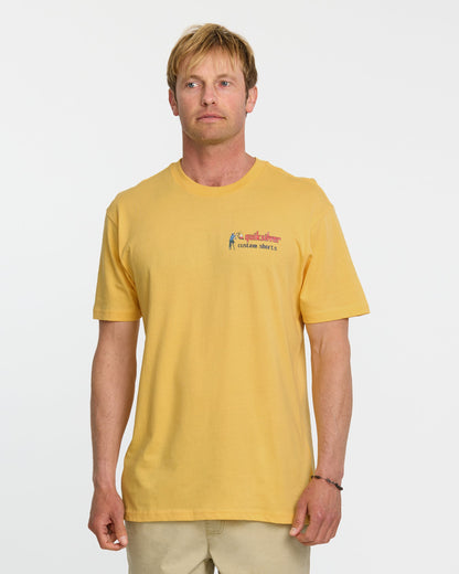 Quick Silver Sign Painter Classic T-shirt - Golden Haze