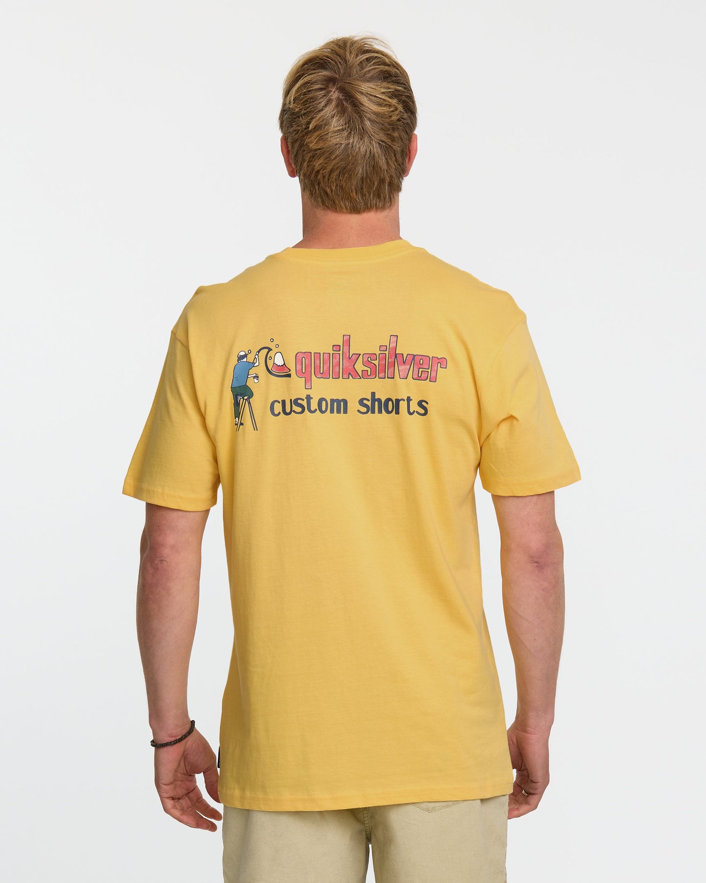 Quick Silver Sign Painter Classic T-shirt - Golden Haze
