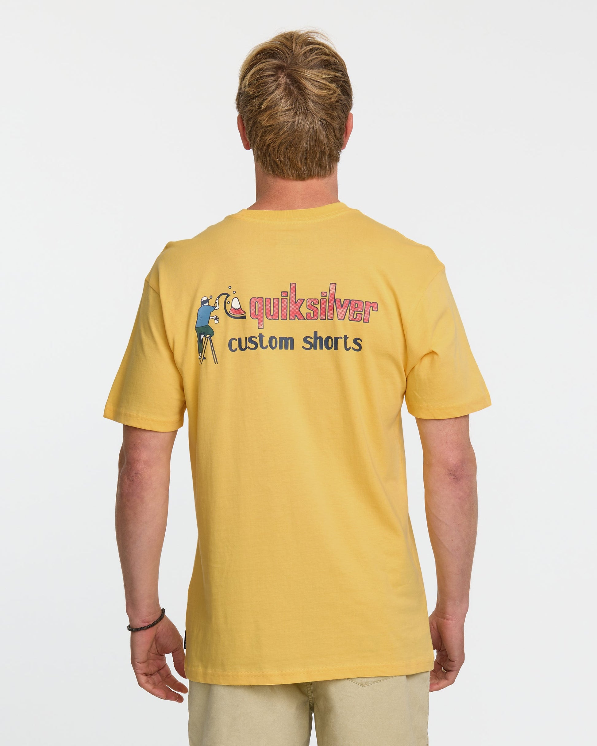 Quick Silver Sign Painter Classic T-shirt - Golden Haze