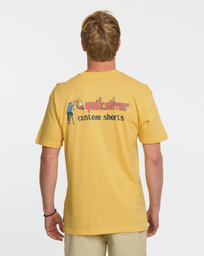 Quick Silver Sign Painter Classic T-shirt - Golden Haze