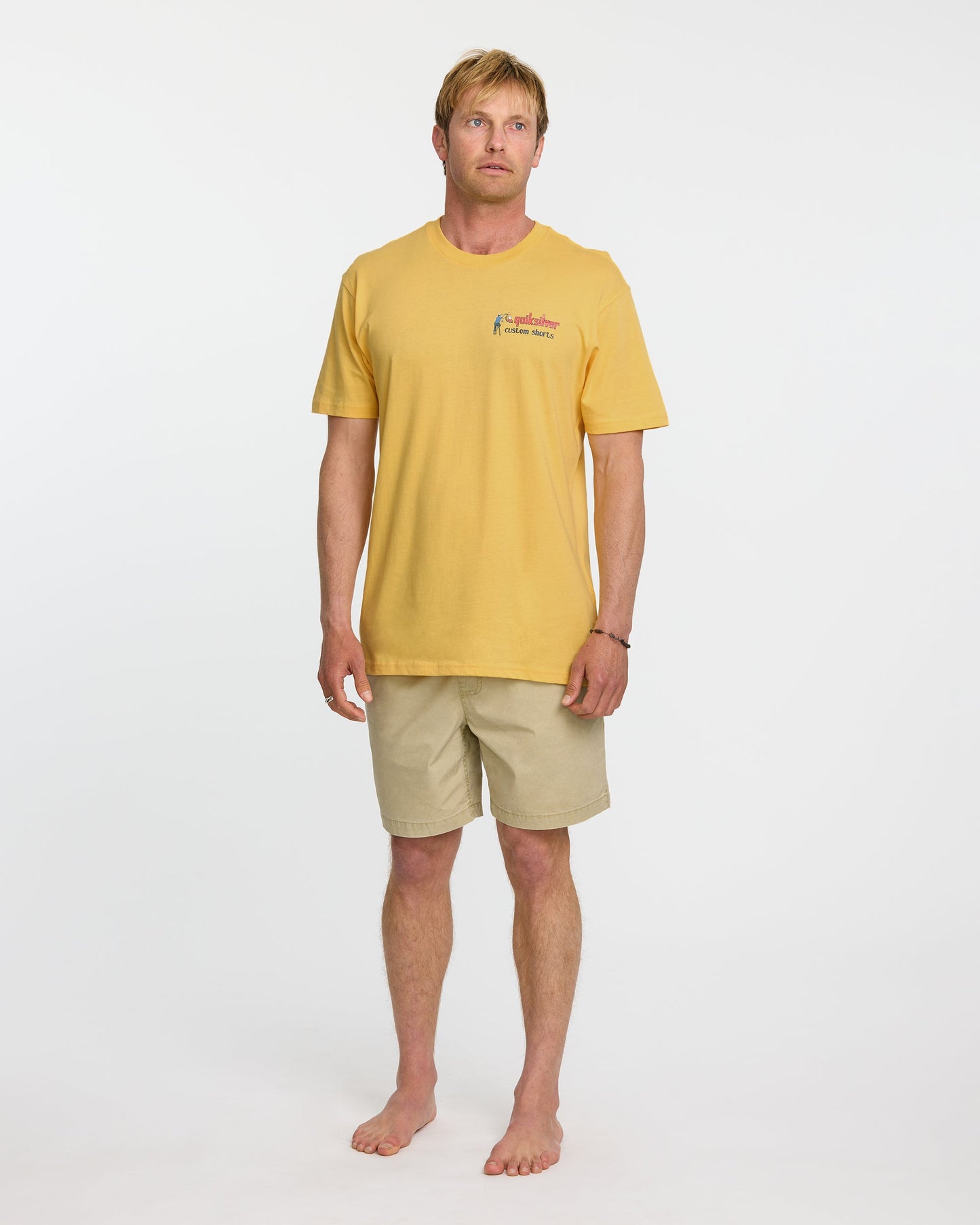 Quick Silver Sign Painter Classic T-shirt - Golden Haze