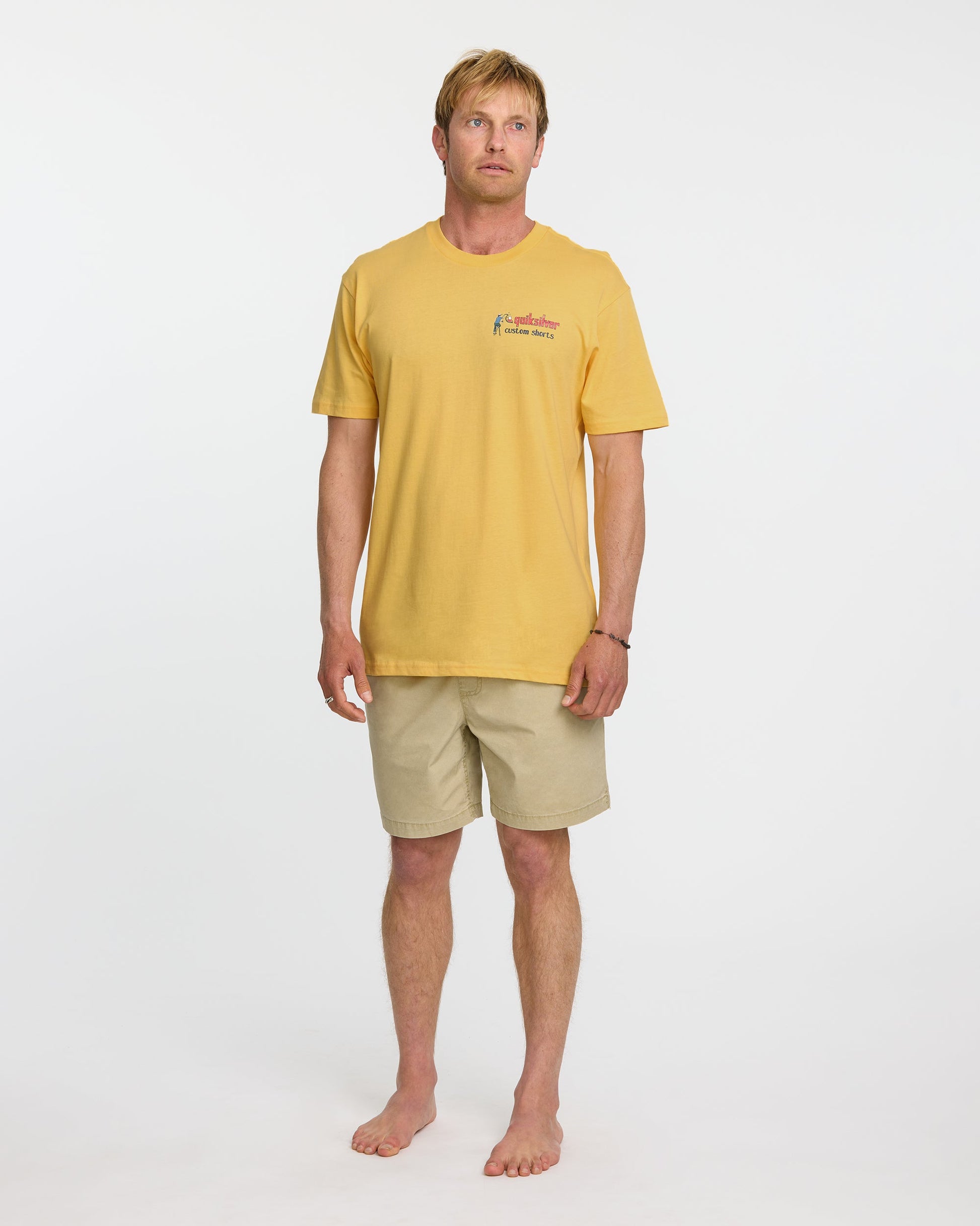 Quick Silver Sign Painter Classic T-shirt - Golden Haze
