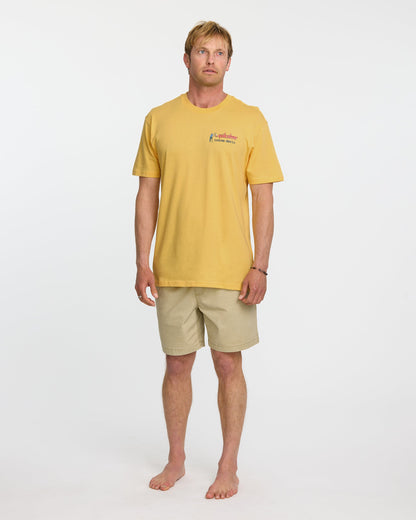 Quick Silver Sign Painter Classic T-shirt - Golden Haze