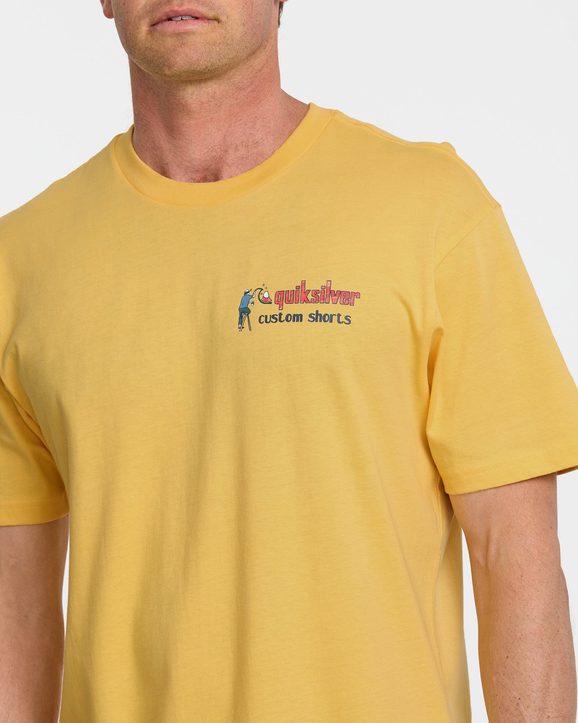 Quick Silver Sign Painter Classic T-shirt - Golden Haze
