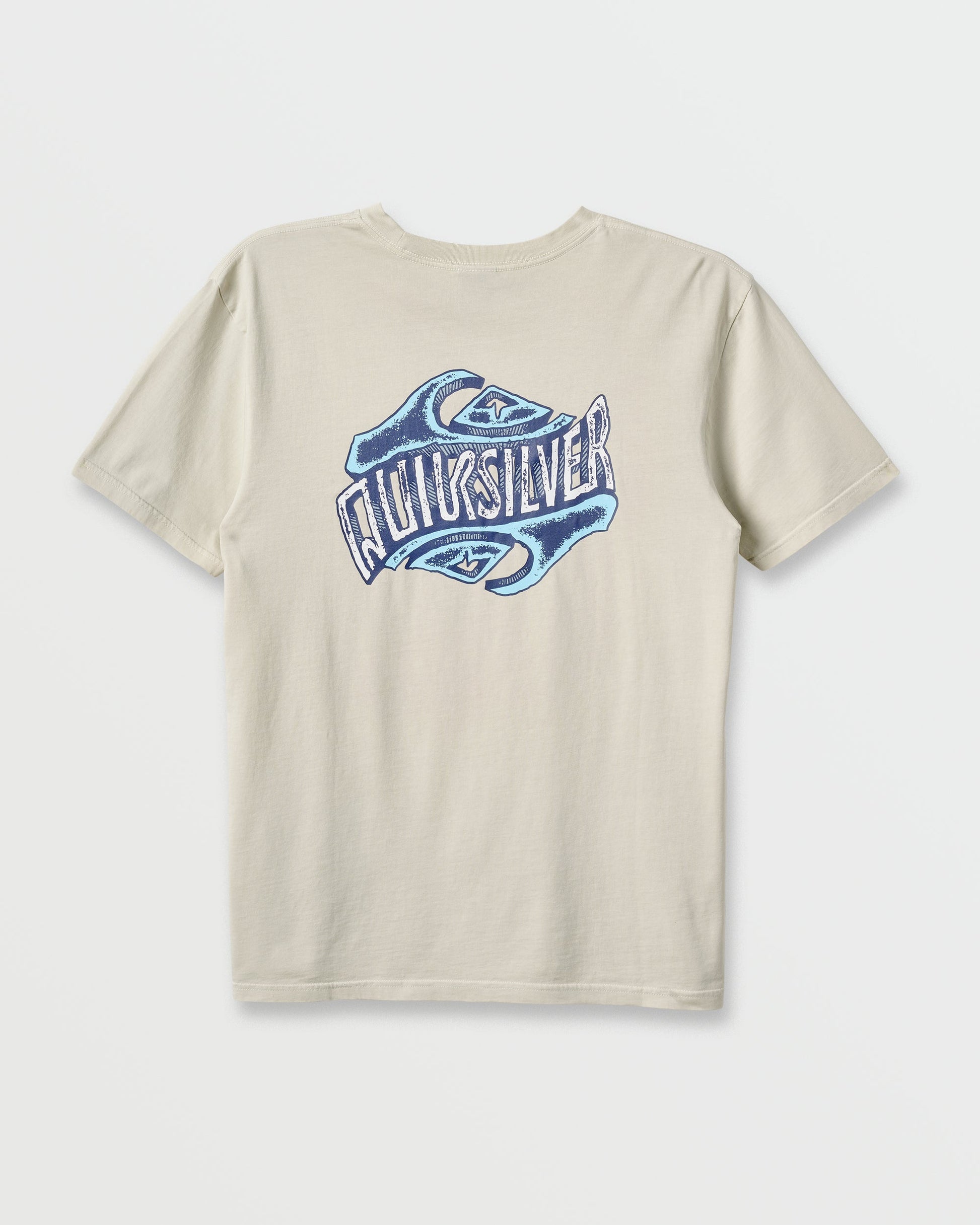 Quick Silver Three Deeppigment Dye T-Shirt - Moonstruck
