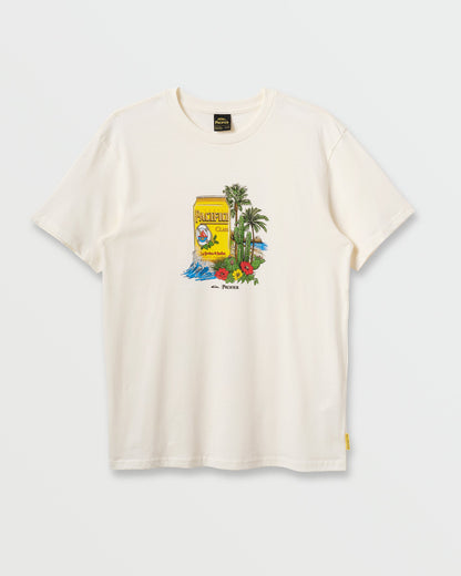 Quick Silver Quiksilver x Pacifico Sunstroke T-Shirt - Tofu