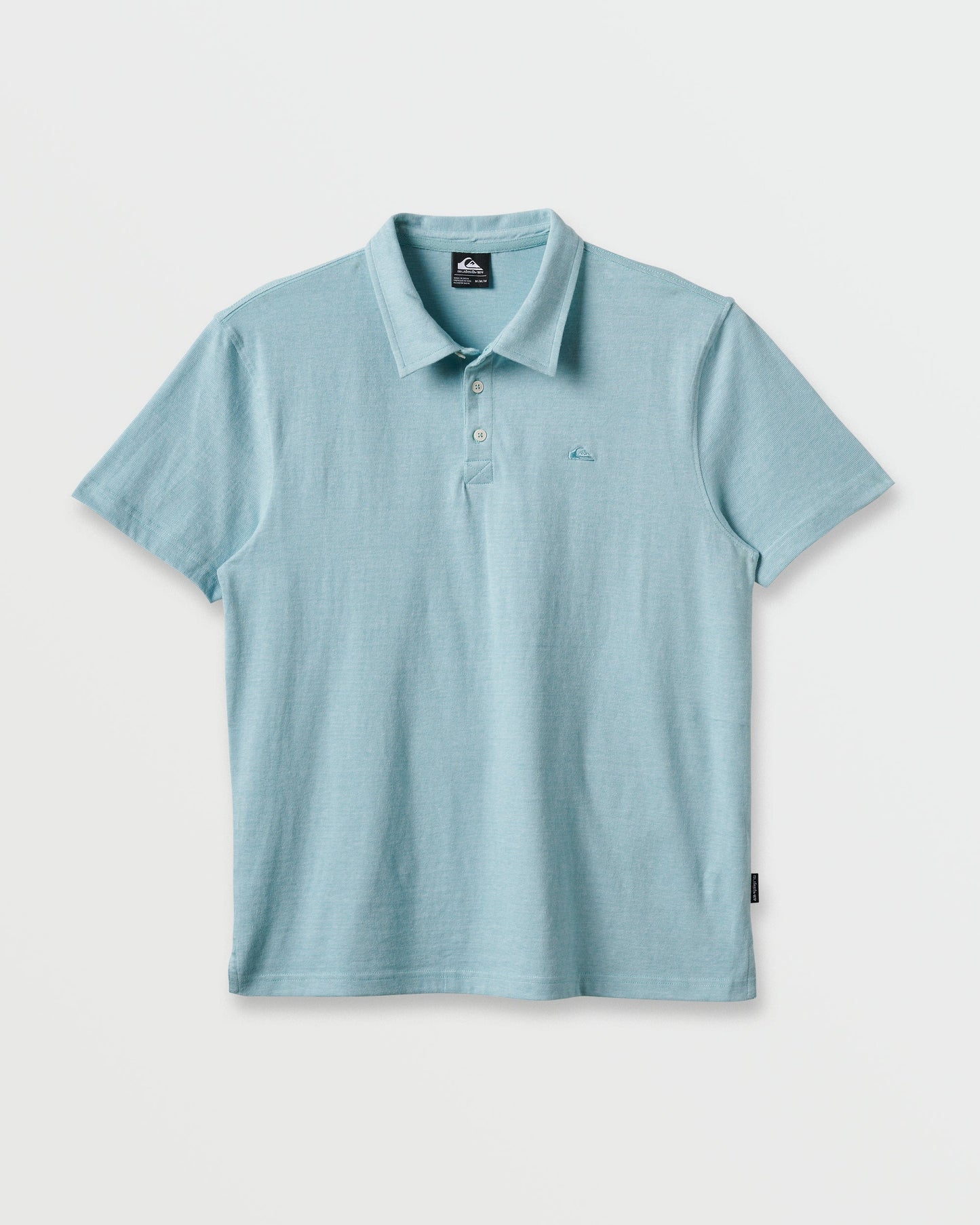 Quick Silver Sunset Cruise Polo Shirt - Dusty Turquoise