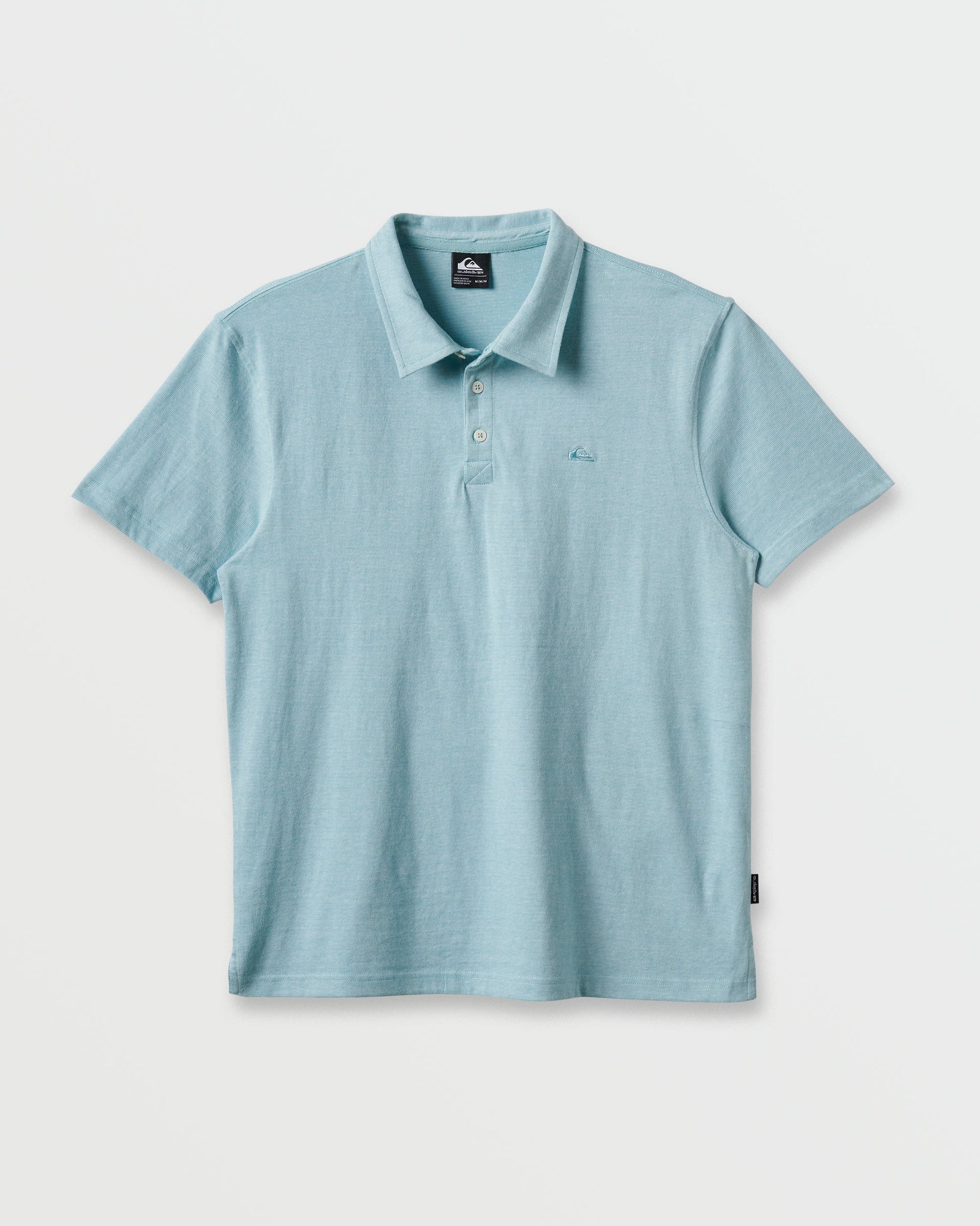 Quick Silver Sunset Cruise Polo Shirt - Dusty Turquoise