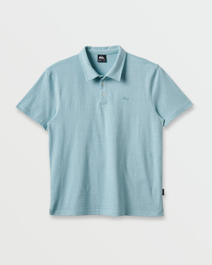 Quick Silver Sunset Cruise Polo Shirt - Dusty Turquoise