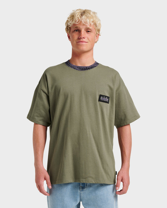 Quick Silver Mercury Ringer T-shirt - Dusty Olive