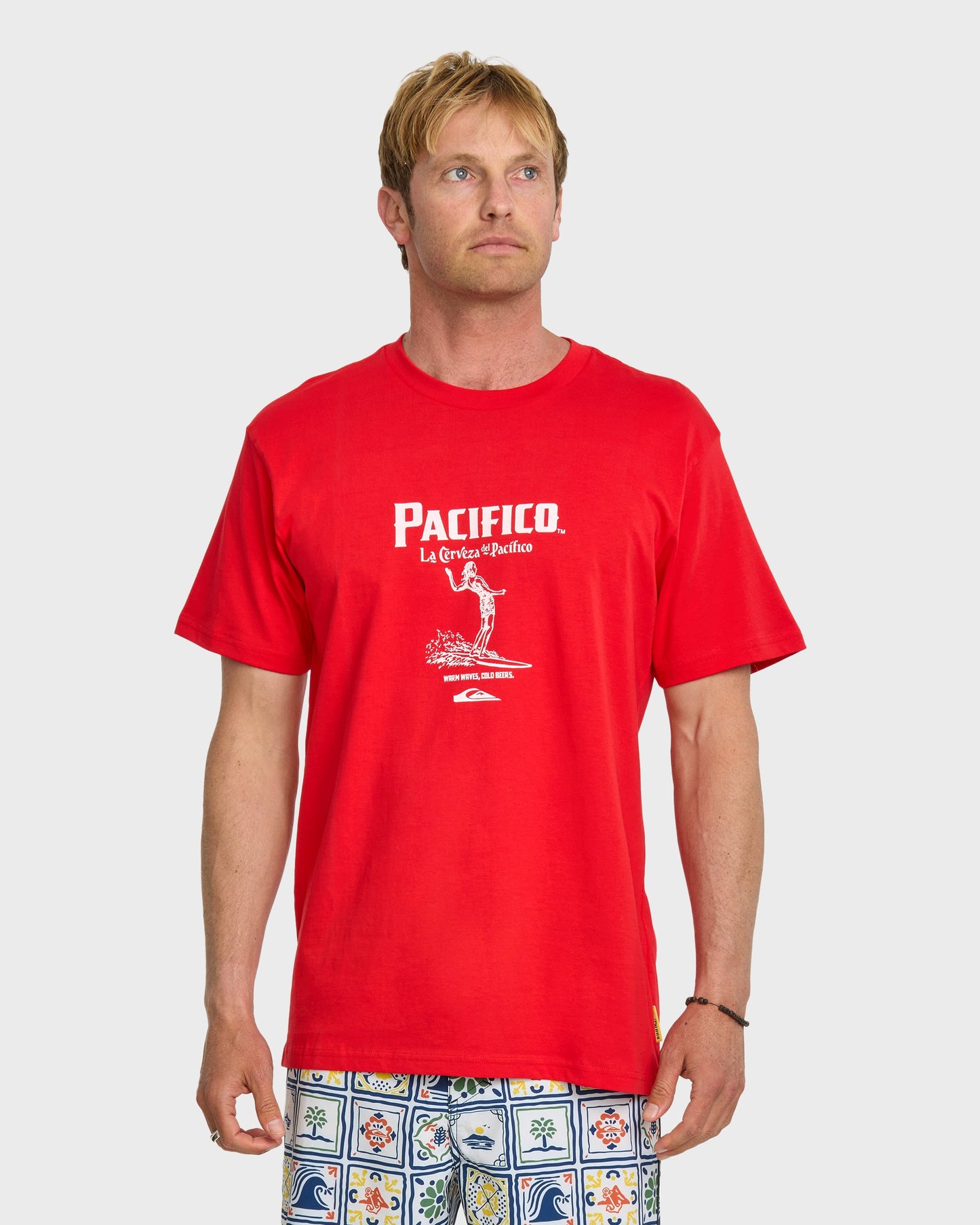 Quick Silver Quiksilver x Pacifico Baja Arch T-Shirt - Red