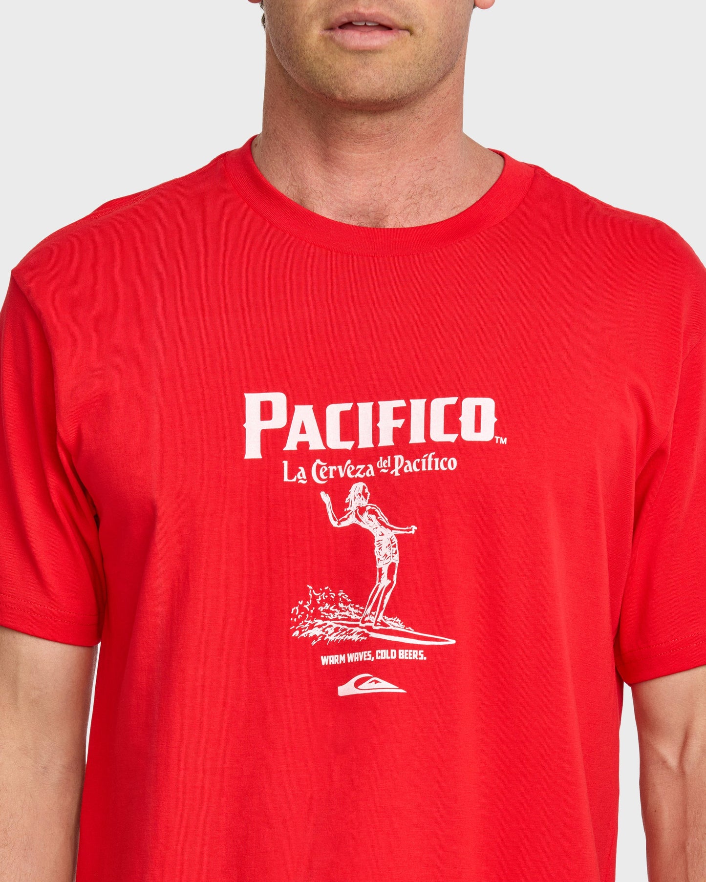 Quick Silver Quiksilver x Pacifico Baja Arch T-Shirt - Red