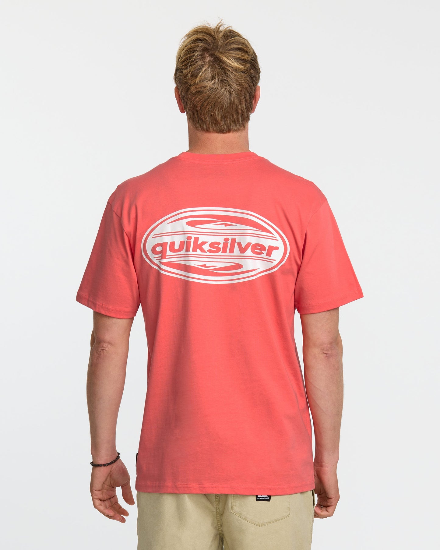 Quick Silver 2000S Boarding T-Shirt - Coral