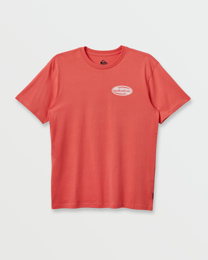 Quick Silver 2000S Boarding T-Shirt - Coral