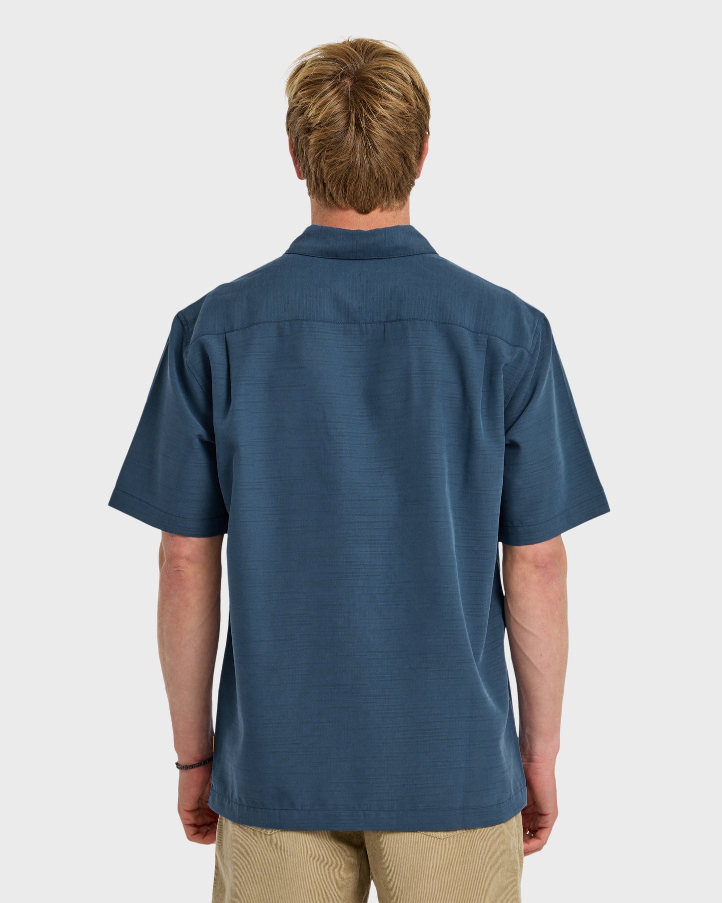 Quick Silver Waterman Centinela Premium Anti-Wrinkle Shirt - Navy