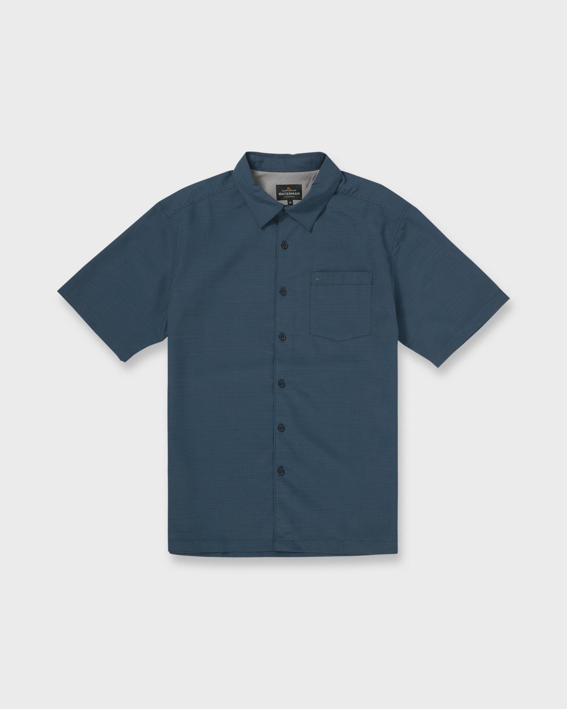 Quick Silver Waterman Centinela Premium Anti-Wrinkle Shirt - Navy