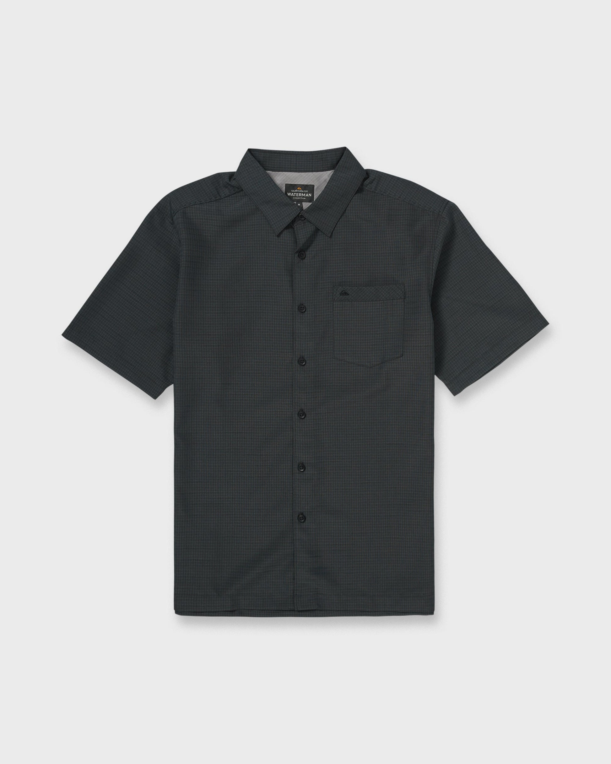 Quick Silver Waterman Centinela Premium Anti-Wrinkle Shirt - Black