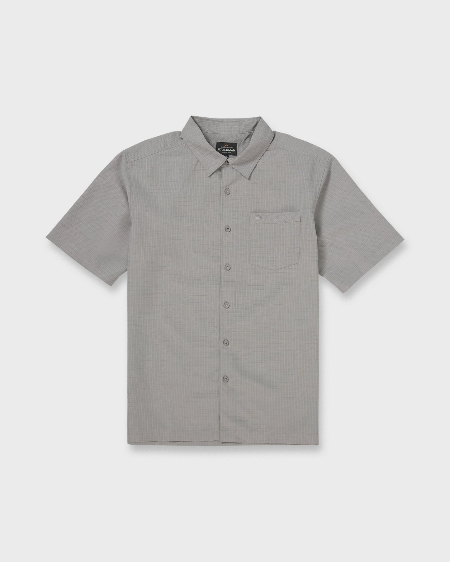 Quick Silver Waterman Centinela Premium Anti-Wrinkle Shirt - Grey