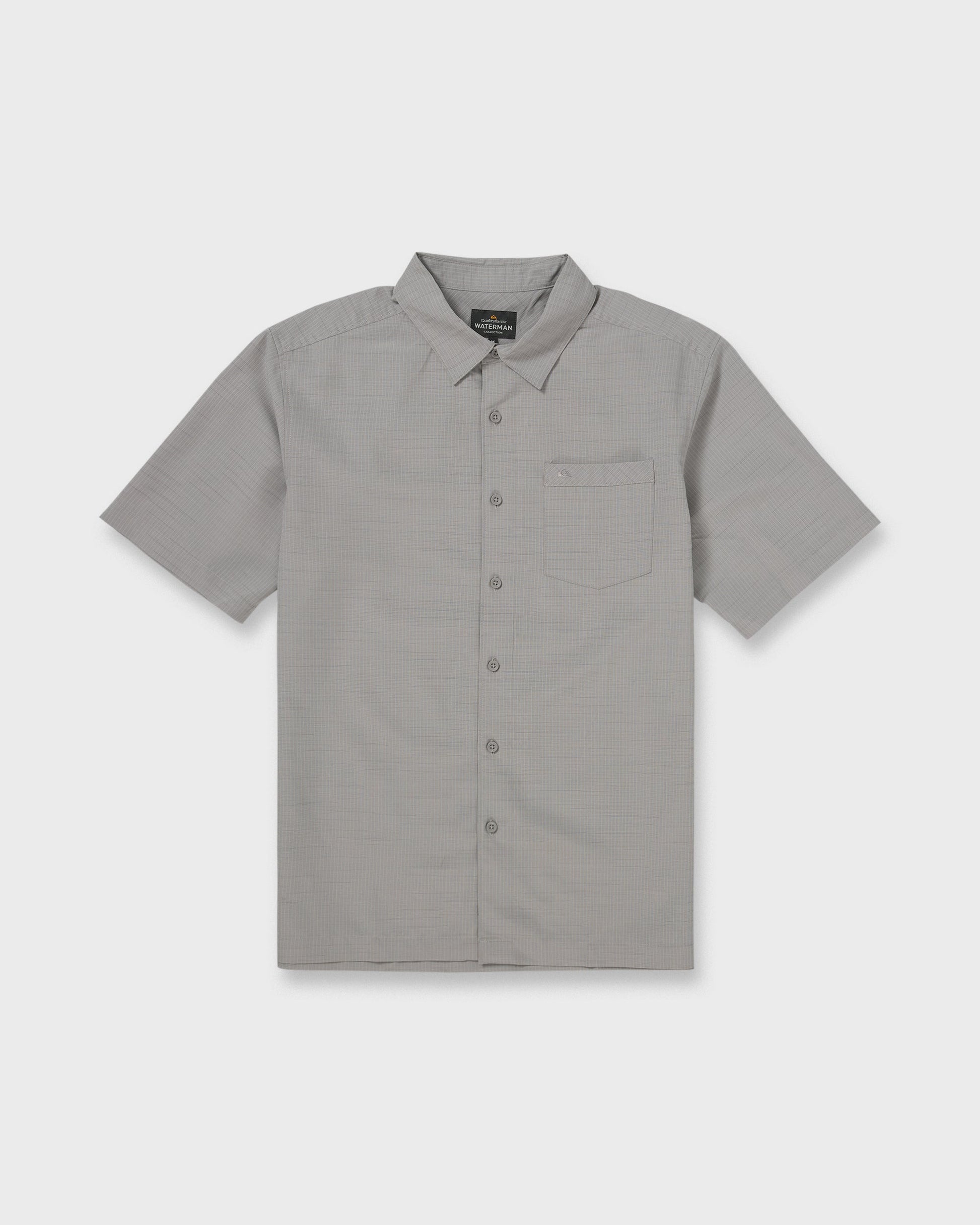 Quick Silver Waterman Centinela Premium Anti-Wrinkle Shirt - Grey