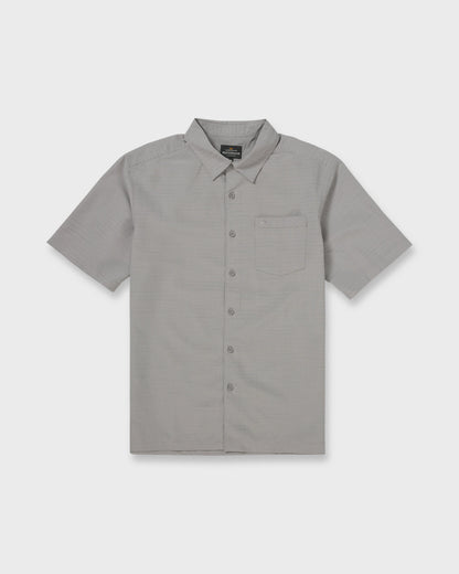 Quick Silver Waterman Centinela Premium Anti-Wrinkle Shirt - Grey