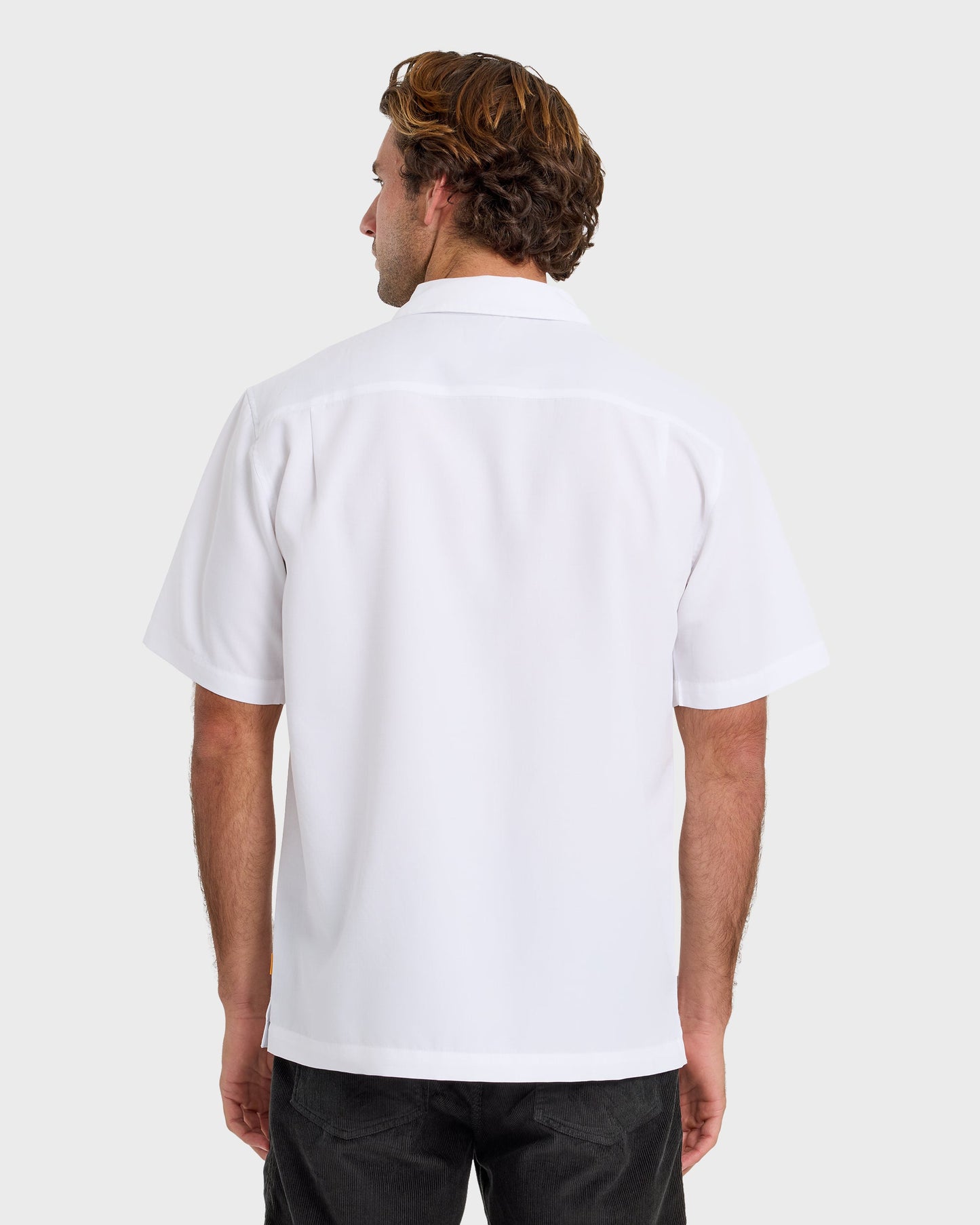 Quick Silver Waterman Centinela Premium Anti-Wrinkle Shirt - White