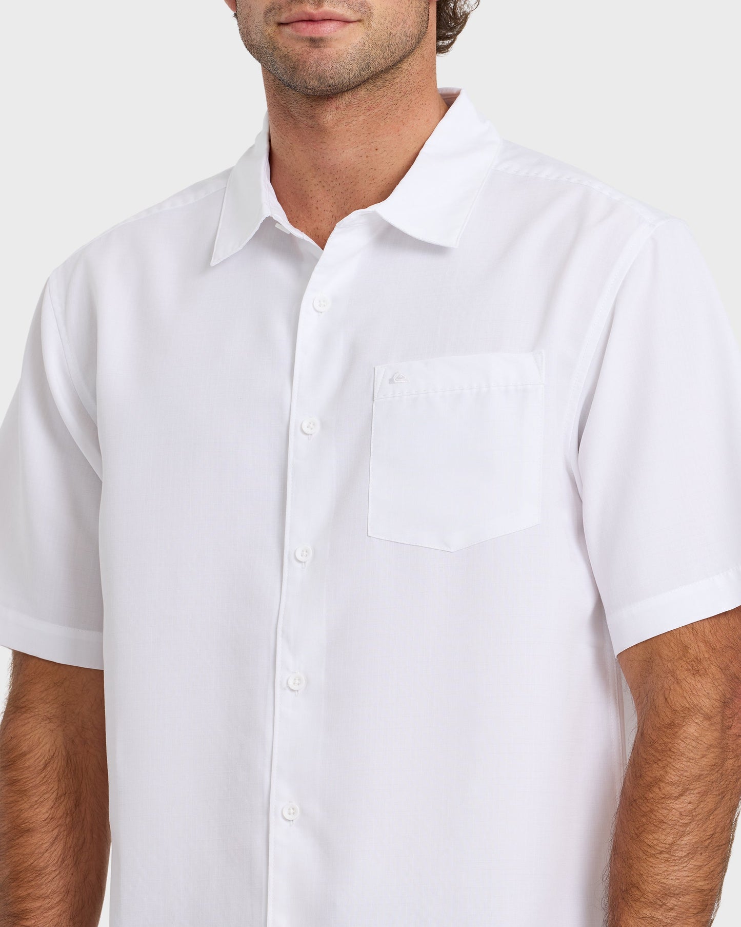 Quick Silver Waterman Centinela Premium Anti-Wrinkle Shirt - White