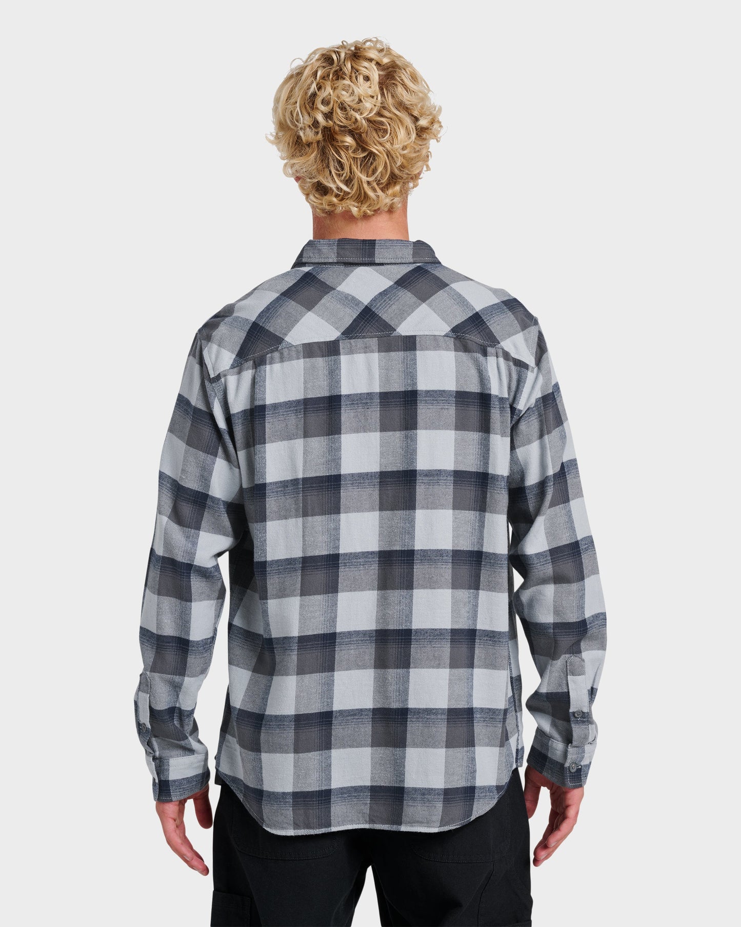 Quick Silver Penmar Check Flannel Shirt - Quarry