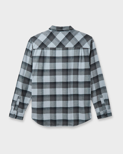 Quick Silver Penmar Check Flannel Shirt - Quarry