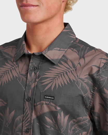 Quick Silver Kahanu Classic Short Sleeve Shirt - Black