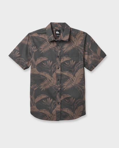 Quick Silver Kahanu Classic Short Sleeve Shirt - Black