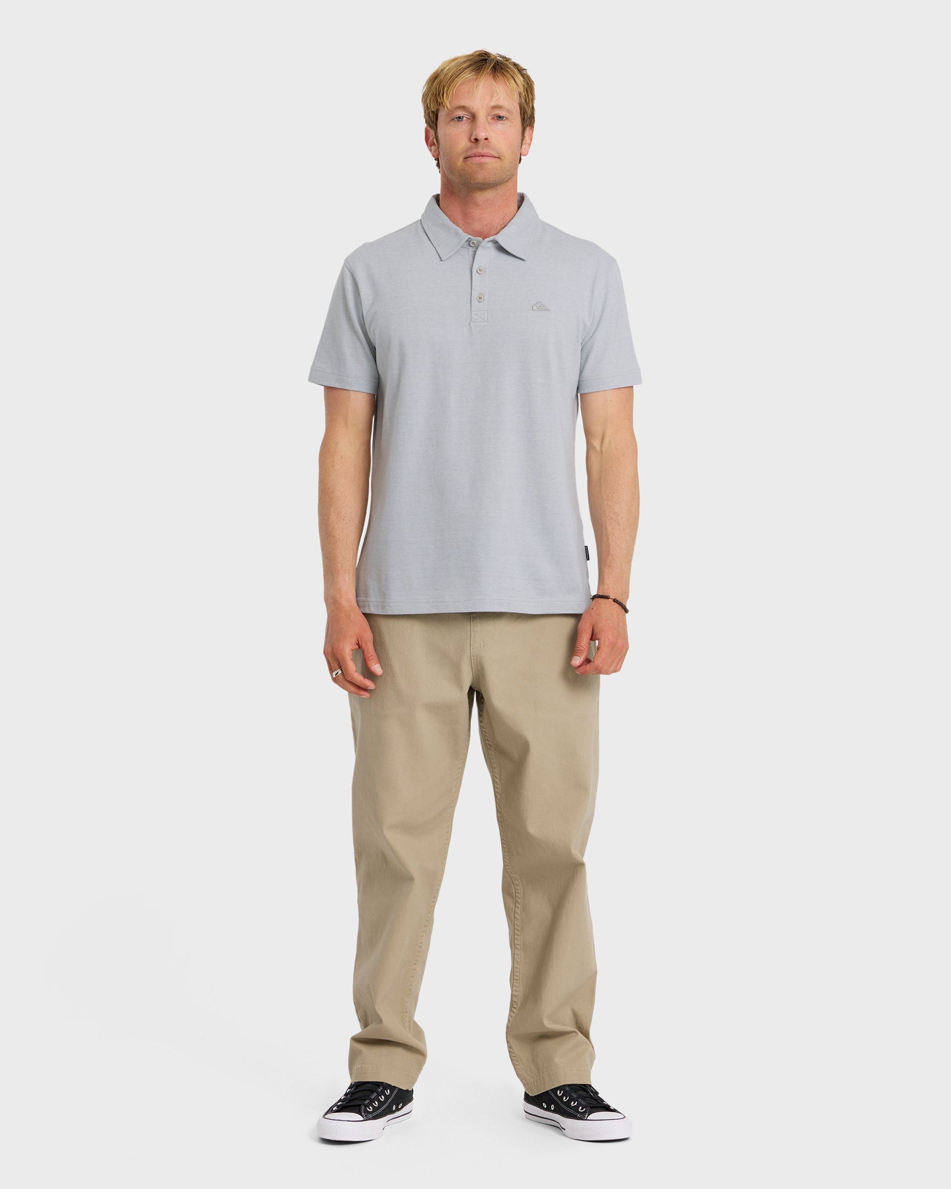 Quick Silver Sunset Cruise Polo Shirt - Smoked Gray