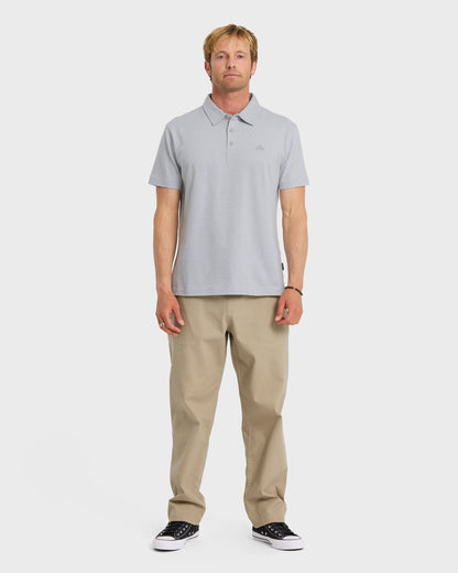Quick Silver Sunset Cruise Polo Shirt - Smoked Gray