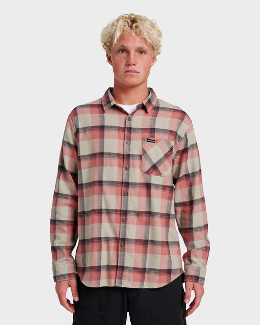 Quick Silver Penmar Check Flannel Shirt - Seneca Rock