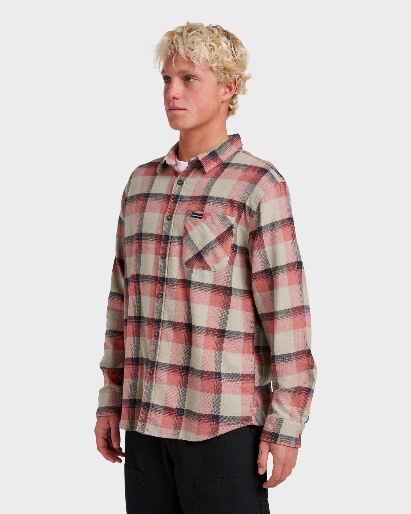 Quick Silver Penmar Check Flannel Shirt - Seneca Rock