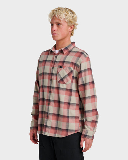 Quick Silver Penmar Check Flannel Shirt - Seneca Rock