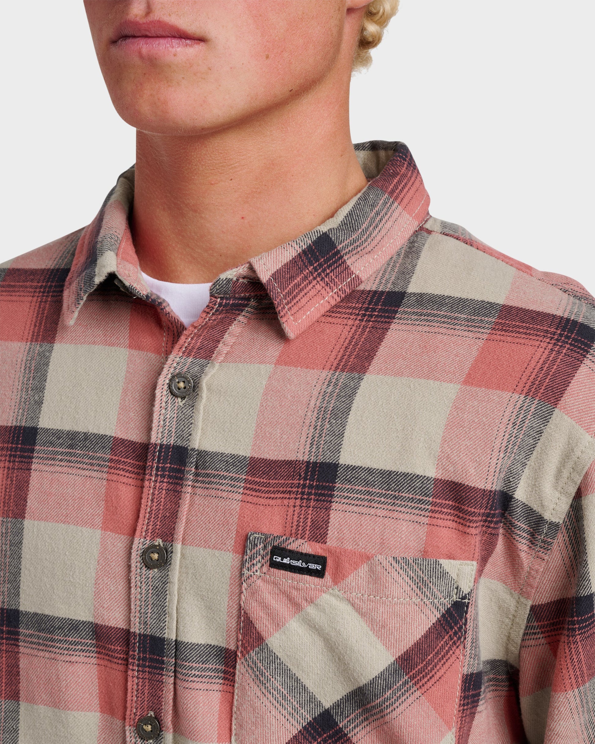 Quick Silver Penmar Check Flannel Shirt - Seneca Rock