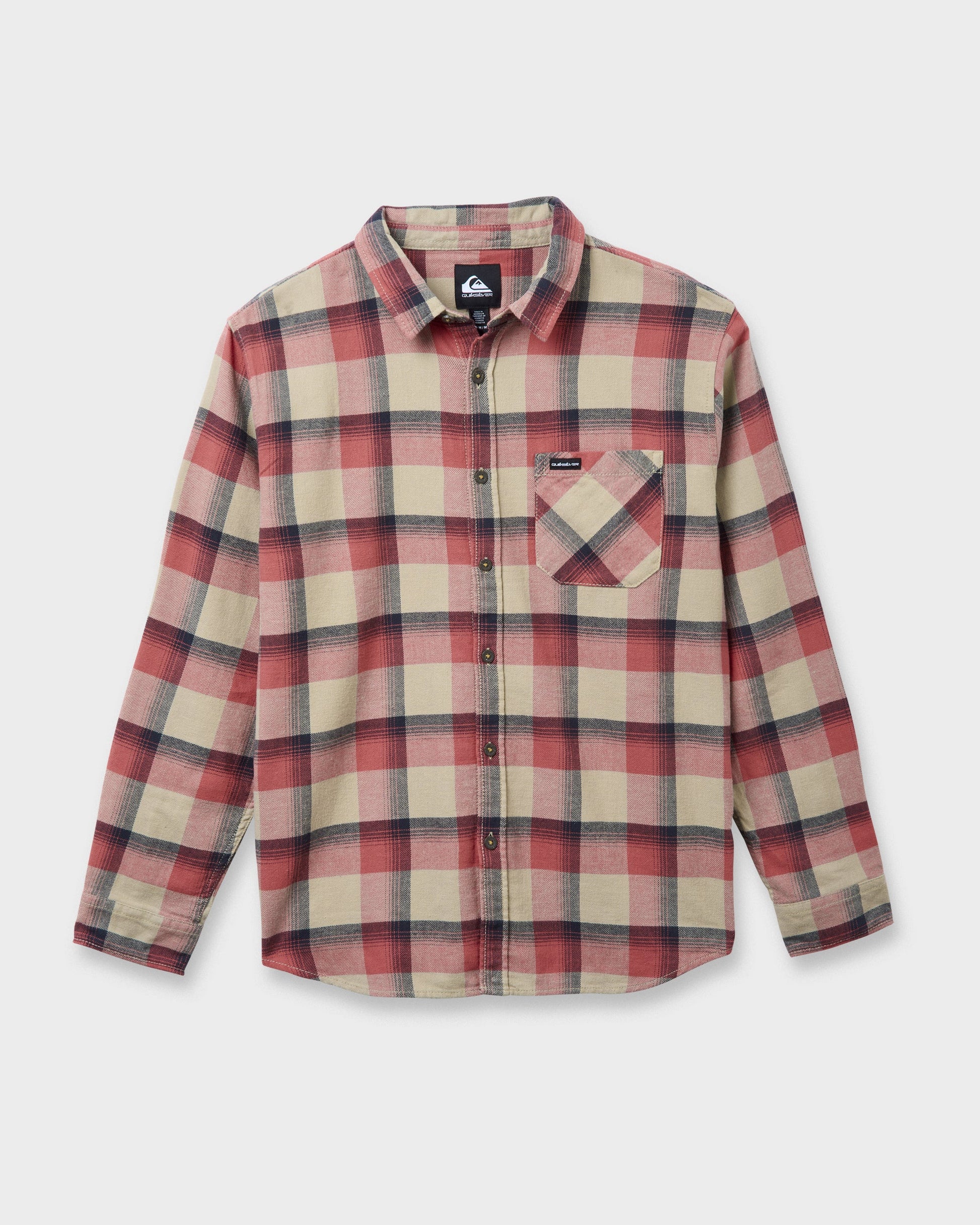 Quick Silver Penmar Check Flannel Shirt - Seneca Rock
