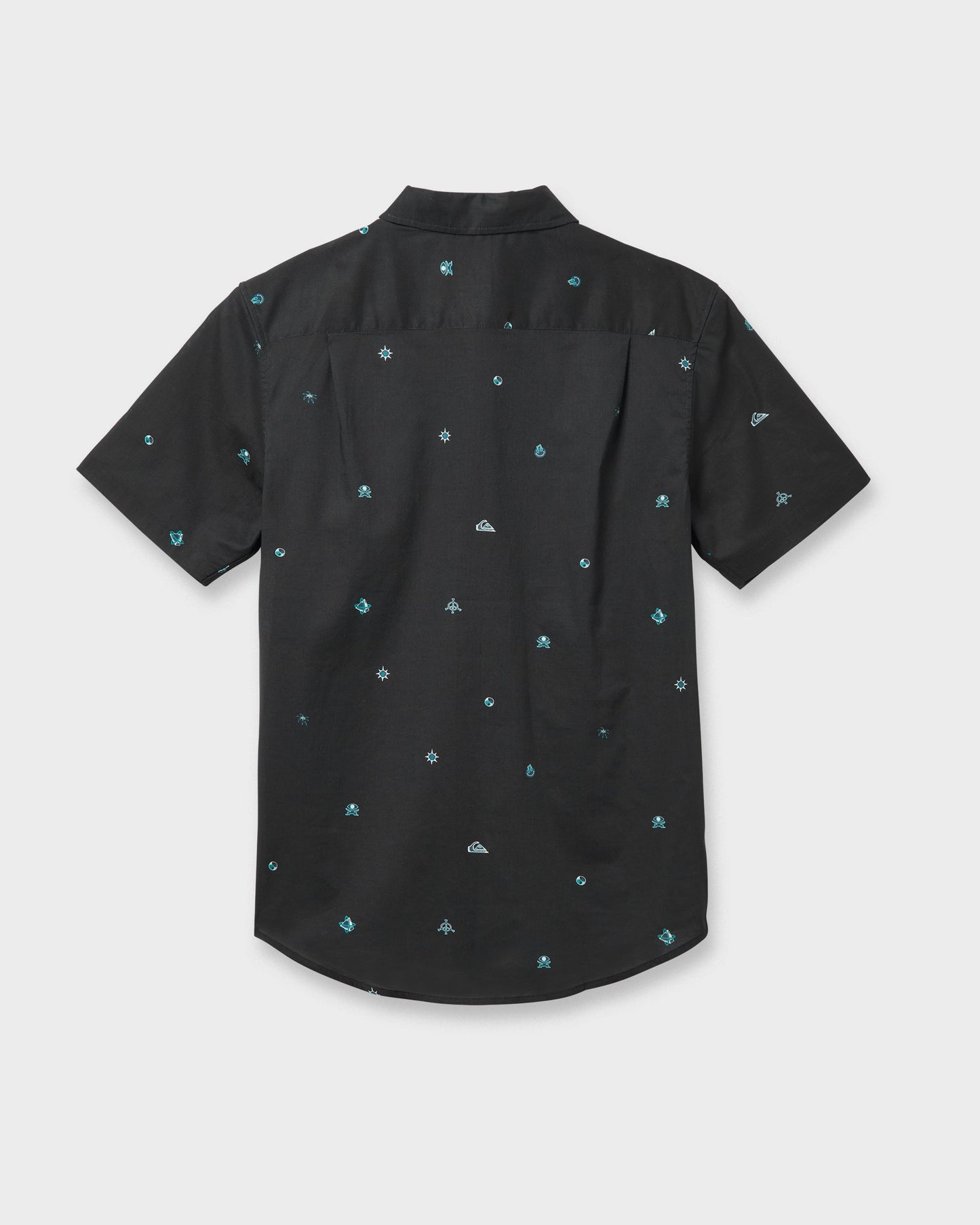 Quick Silver Mini Dimensions Classic Short Sleeve Shirt - Black
