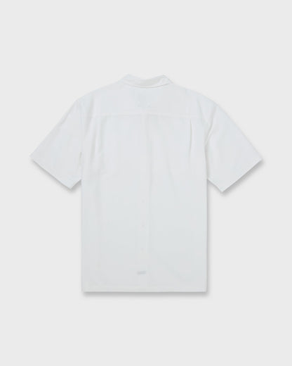 Quick Silver Waterman Tahiti Palms Premium Anti-Wrinkle Shirt - White