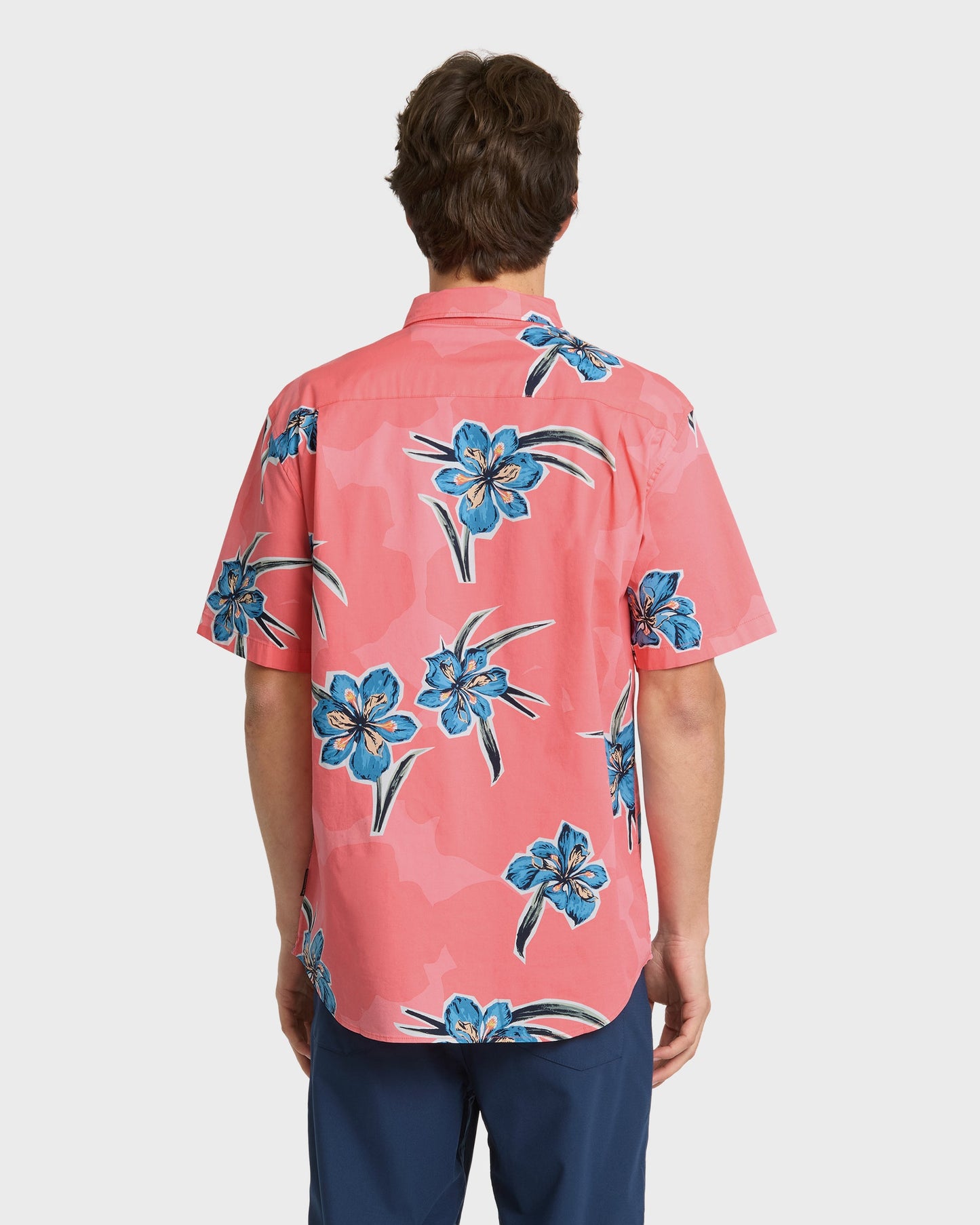 Quick Silver Apero Organic Classics Short Sleeve Shirt - Strawberry Print